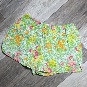 SOLD - Old Navy | Y2K Floral 100% Cotton Sleep Shorts, 2in Inseam Retro Inspired